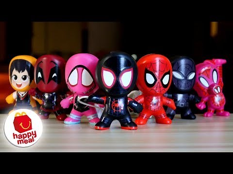 2018 Happy Meal Spiderman: Into the Spiderverse | Unbox Everything Philippines