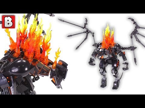 Balrog LEGO LOTR Custom Build! Durin's Bane MOC Review