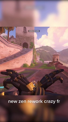 zenyatta new minigun passive #fyp #overwatch #overwatch2 #zenyatta