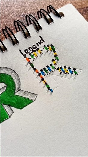 how to draw r letter #stepbystepdrawing #satisfyingart #drawing #art #shortsart #viral #R