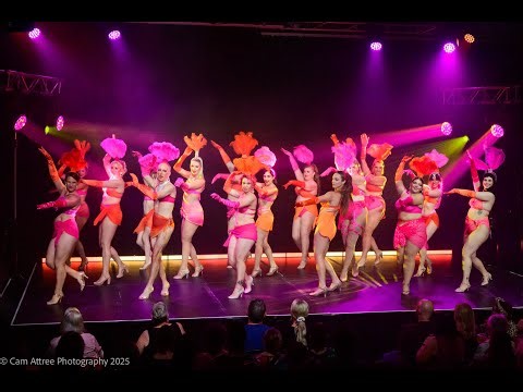 Showgirl Burlesque students perform Rush - The Bombshell Burlesque Academy