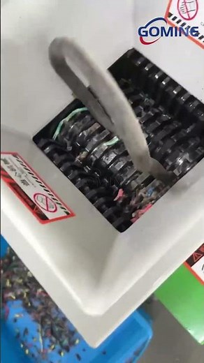 Quick Shred! Mini Shredder Crushing Wires & Cables 💥 #shorts #shredder