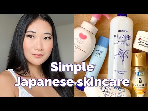 Simplified Japanese Skincare Routine | 5-steps