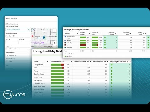 Franchise Location & Listing Management Software | MyTime Walkthrough