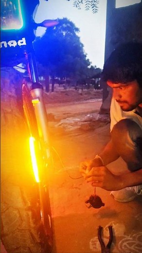 "0wl Light Setup Splendor | Modified Splendor Bike | Splendor Owl Light Viral Short Video"