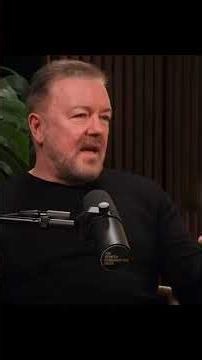 Rare Ricky Gervais Moment Gets Emotional 😳 #shorts