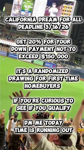 California Dream For All Program! #firsttimehomebuyer #realestateadvice #realestatetips #realestate