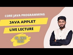 Java Applet Live Lecture with Students || Whole Applet Program || Addition of 2 Numbers Application