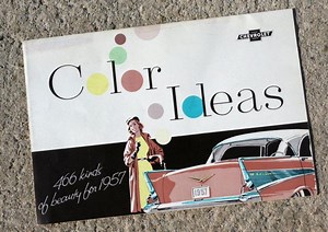 Color Ideas - Chevrolet's color options for 1957 | The Online Automotive Marketplace | Hemmings, The World's Largest Collector Car Marketplace