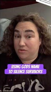 When Abusers Invoke God’s Name to Silence Survivors