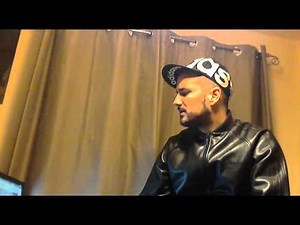Adidas Leather jacket Smoke