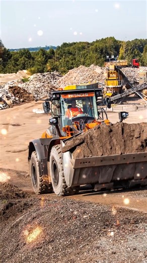 6.7K views · 126 reactions | The ZW220-7 wheel loader offers exceptional safety, comfort and uptime, enabling you to work more confidently, productively and efficiently in challenging conditions. #Hitachi #construction #machinery #wheelloader #ZW220 #construction #machinery | Hitachi Construction Machinery - Europe | Facebook