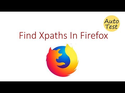 How to find xpath in Firefox