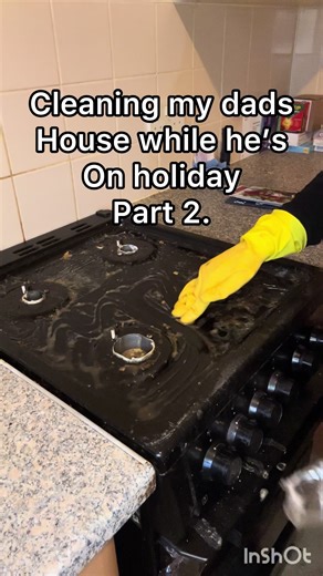 Deep Cleaning My Dad's Kitchen: Oven and Blind Care