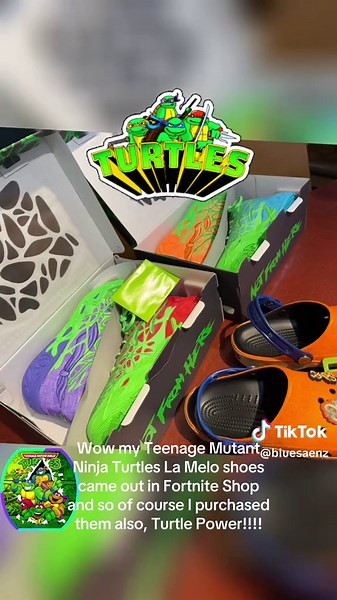 Teenage Mutant Ninja Turtles La Melo Shoes in Fortnite