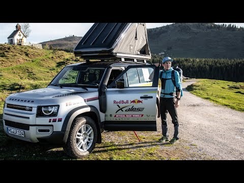 Land Rover Defender at Red Bull X Alps 2021
