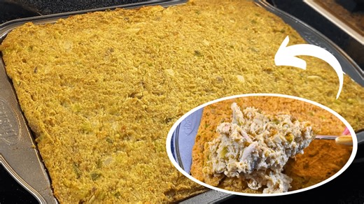 Easy Chicken Cornbread Dressing Recipe