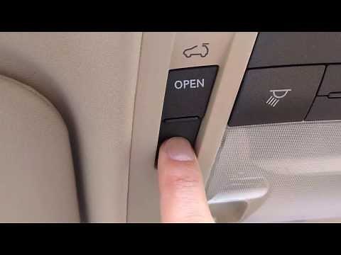 Lexus sunroof demo/how to - 2010 RX350-2014 RX350