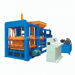 [Hot Item] Automatic Cement Concrete Hollow Block Brick Making Machine Production Line Price