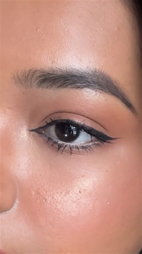 Makeup + Nail art | How to create a winged eyeliner Follow - @glam_by_deepikaarya for more✅ Share with your friends and save the video Liner is from 🌸... | Instagram