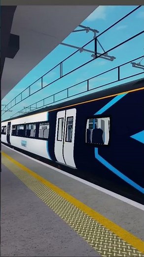 Class 380 arriving at Stepford East