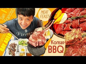 Korean BBQ MEAT FEAST, Dim Sum Brunch & YouTuber Basketball in Bay Area