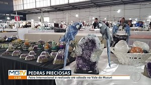 Feira Internacional de Pedras Preciosas é realizada em Teófilo Otoni