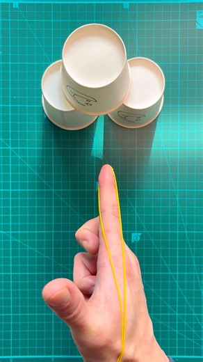 paper cup shooting game band gun shot