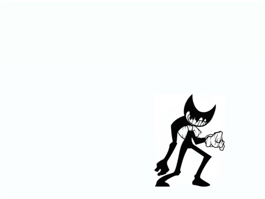 Ink bendy meets Urayamina Chan (she got killed by calling him mr inky poo poo nah)