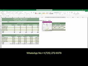 Excel Module 5 SAM Project B Jefferson School District