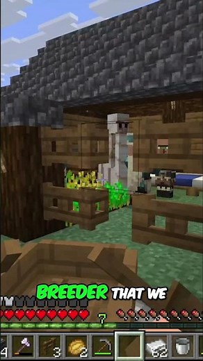 Minecraft Villager Farm Build: Transporting Villagers By Boat! #shorts