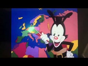 Animaniacs Clips: Yakko’s World with Singing a Songs With Yakko Warner!