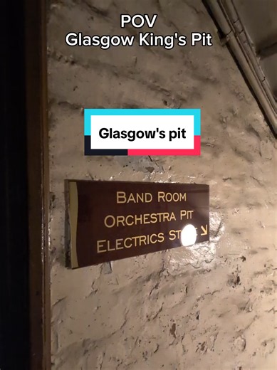 Glasgow time! Half in the pit, half out 2 weeks of staring at a brick wall for this guy! At least we have fans 🪭 #Trumpet #MeanGirls #MusicalTheatre #Glasgow @Mean Girls Musical