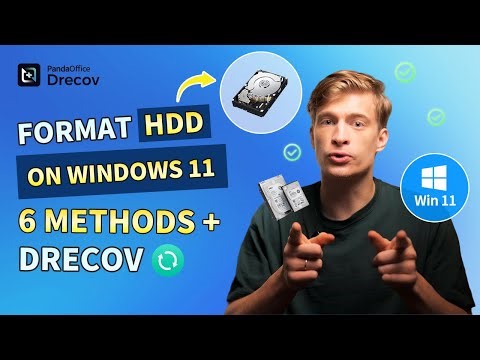 How to Format a Hard Drive in Windows 11 （6 Ways）