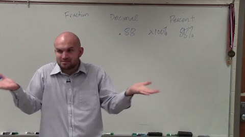 How to write a decimal as a fraction and as a percent
