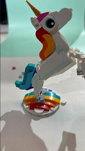 Watch This Magical LEGO Unicorn Come to Life!