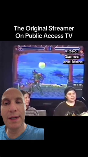 Streaming Video Games on Public Access TV in 1993