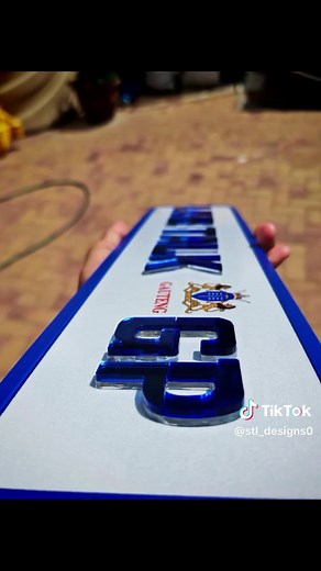 Custom 2-Tone Plates for Bold Personalization
