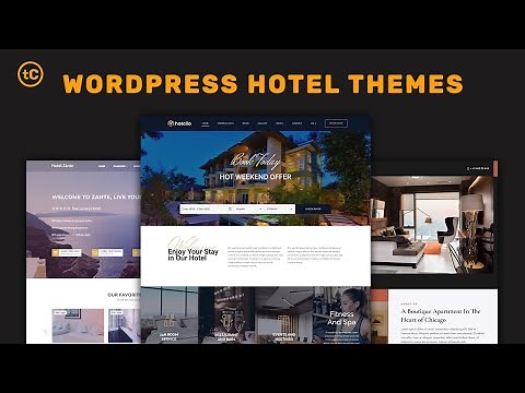 Best WordPress Hotel Booking Themes To Create A Modern Hotel booking Website.