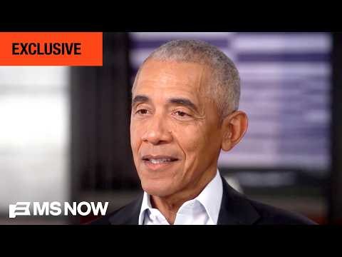 EXCLUSIVE: Barack Obama in his own words | MS NOW FULL INTERVIEW