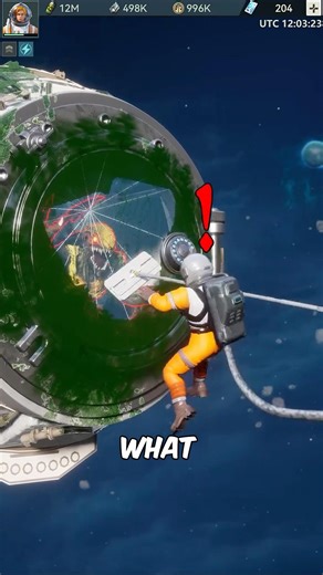 Galactic Frontier: How to Escape an Alien #viralshort #galacticfrontier