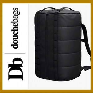 Db Journey Hytta Split Duffel Bag Backpack 50L - "DB" Carry-On Bag - Black Out