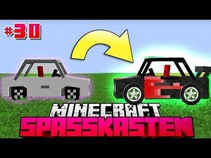 AUTO TUNEN in MINECRAFT?! - Minecraft Spasskasten #30 [Deutsch/HD]