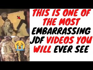 JDF Soldier Get Kick Up By Civilian While His Team Do Nothing