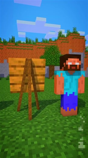 Steve Can’t Draw Minecraft Robot 😡