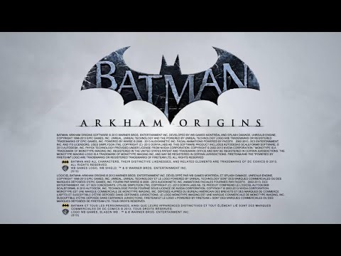 Batman Arkham Origins no commentary