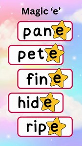 Magic e Words! Learn to read with phonics. Follow Phonics Reading to learn more about phonics. . . #phonics #magic #learntoread #phonicsteacher #phonicsclass #phonicsreading | Phonics Reading