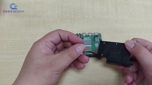 Geekworm Active Cooler H505 for Raspberry Pi 5 2GB/4GB/8GB/16GB, Aluminum Heatsink with Blower PWM Fan