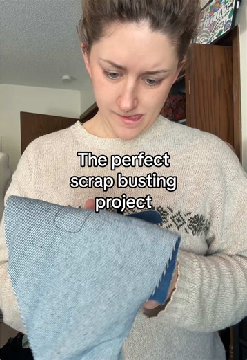 The perfect weekend scrap-busting project!😉 #sewing #diy #funny | Sewing