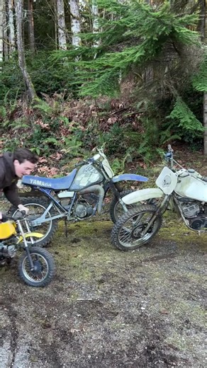 1.3K views · 15 reactions | 3 dirt bikes for $500. Two Yamaha RT180’s and One Suzuki JR50. Follow... 7472044939774266670 | Ellie MacNeil | Facebook